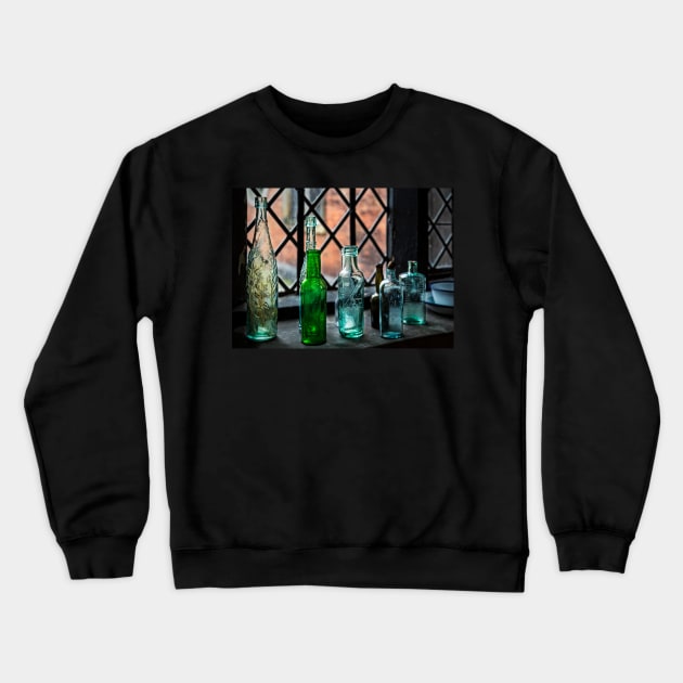 Dunham Massey -Bottles Crewneck Sweatshirt by jasminewang